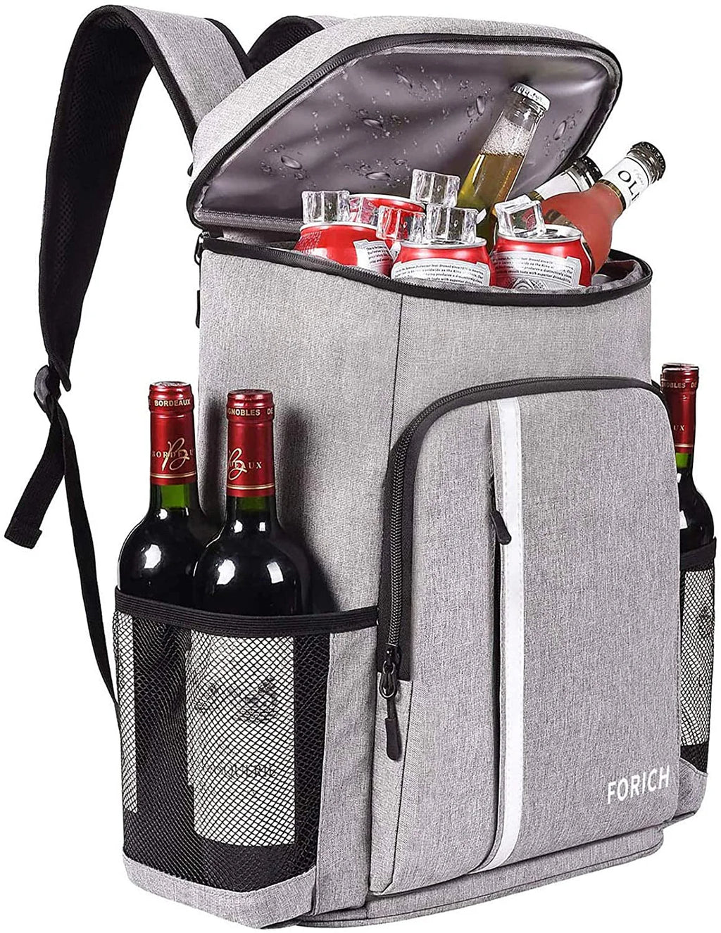 Insulated Leakproof Cooler Backpack-Waterproof Soft Cooler for  Work, Travel & Outdoors Use