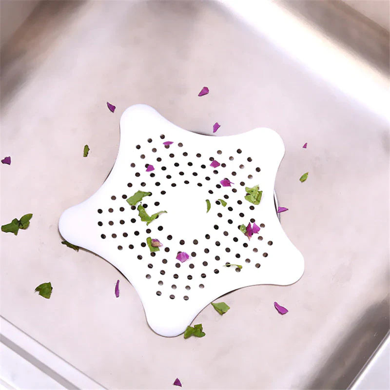 Silicone Shower Srain Hair Catcher-Anti-Clog Bathroom Filter