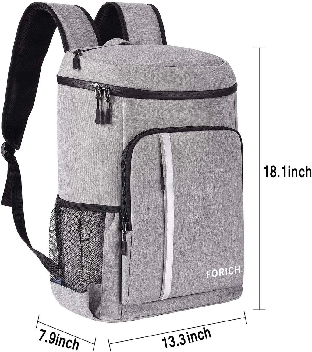 Insulated Leakproof Cooler Backpack-Waterproof Soft Cooler for  Work, Travel & Outdoors Use