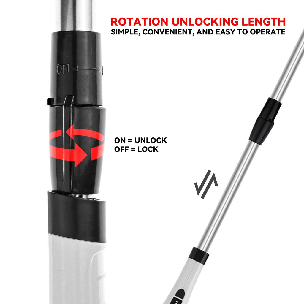 Powerspin Electric Scrbber Brush (9-Head Cleaning Kit)