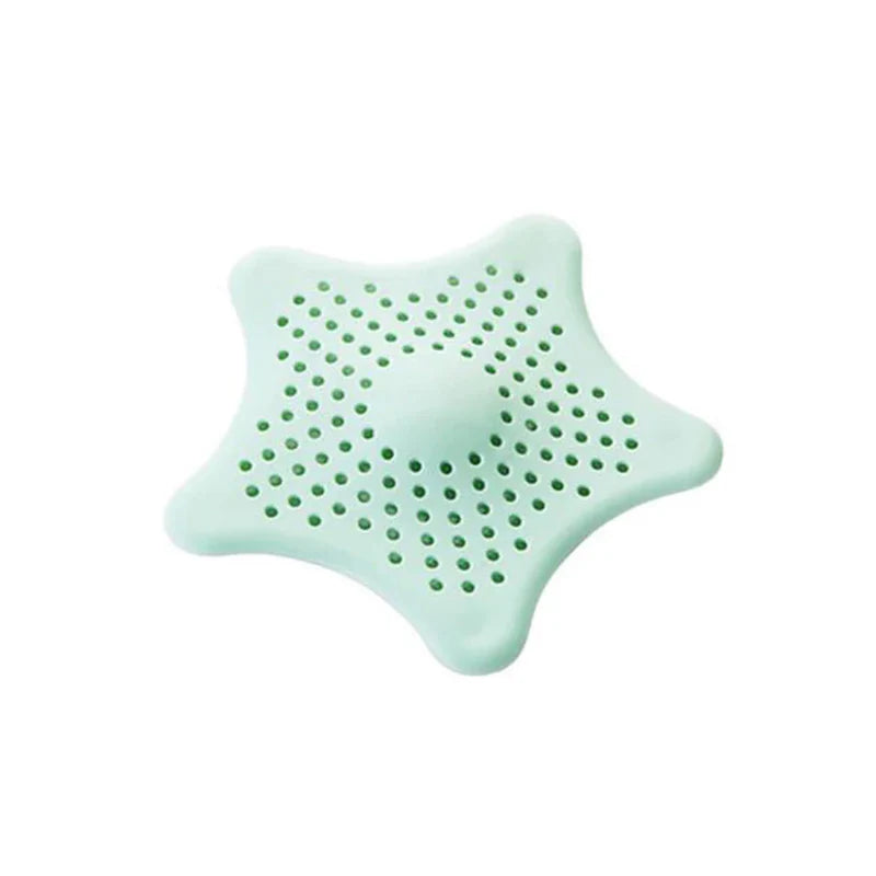 Silicone Shower Srain Hair Catcher-Anti-Clog Bathroom Filter