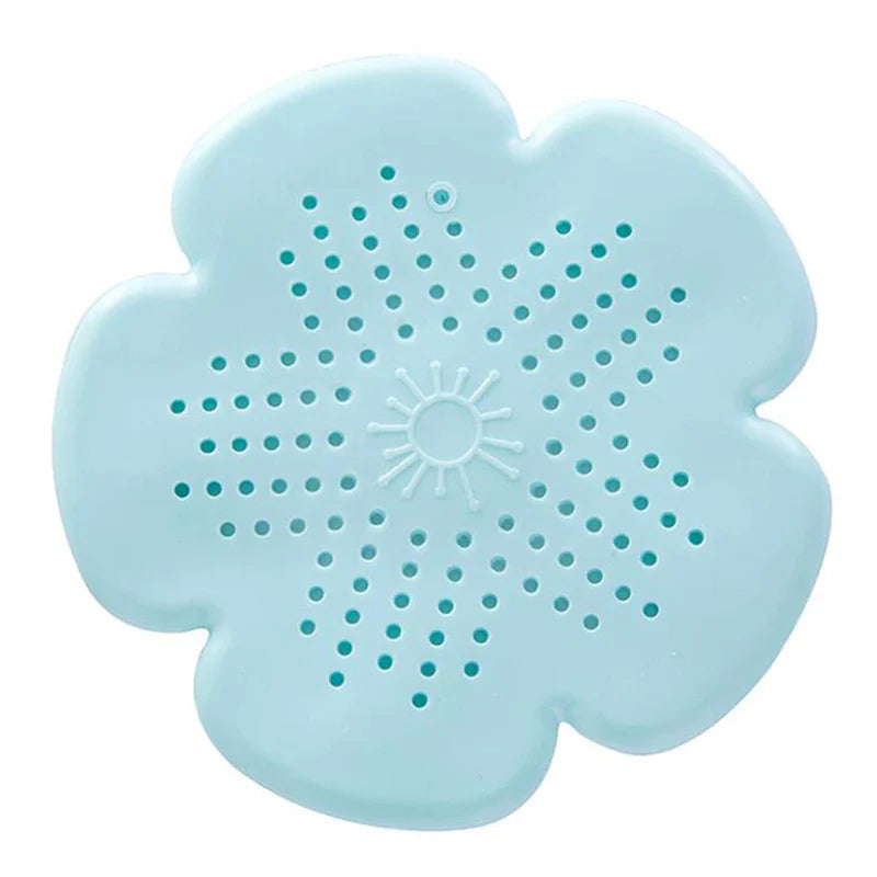 Silicone Shower Srain Hair Catcher-Anti-Clog Bathroom Filter