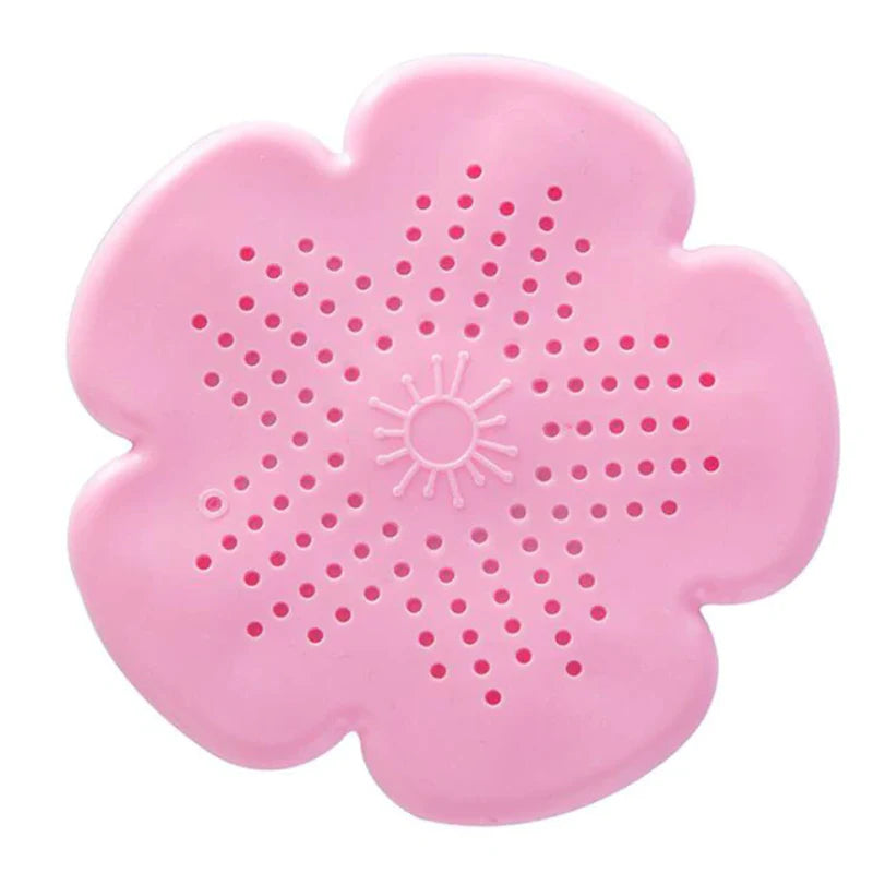 Silicone Shower Srain Hair Catcher-Anti-Clog Bathroom Filter