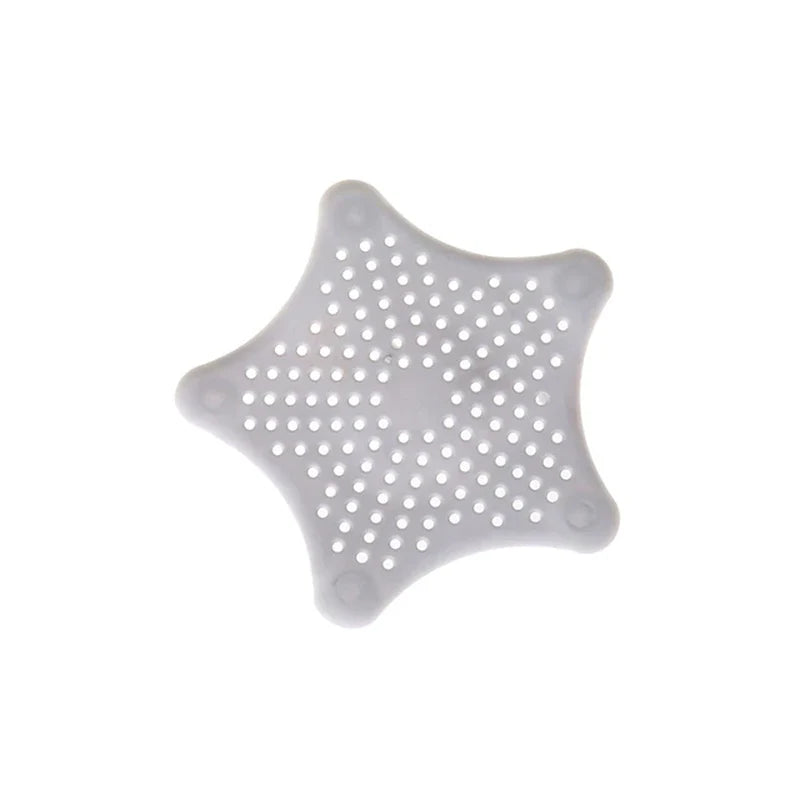 Silicone Shower Srain Hair Catcher-Anti-Clog Bathroom Filter